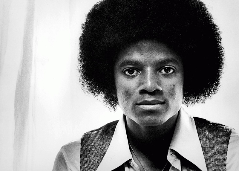 Michael Jackson Studio Portrait, NYC, 1977