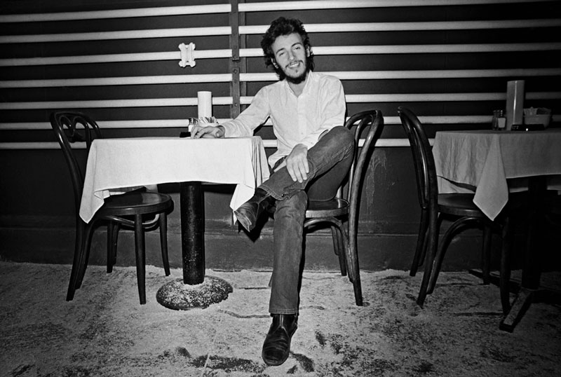 Bruce Springsteen in a Cafe, NYC, 1972