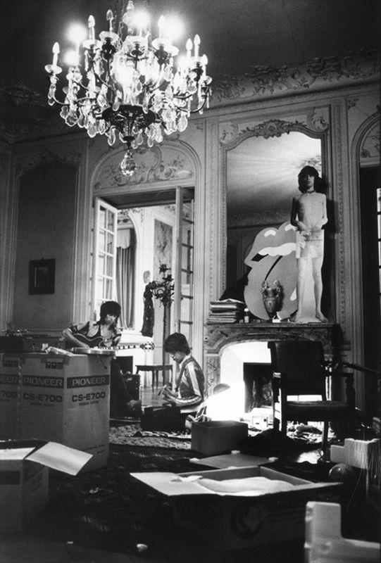 Keith Richards & Mick Jagger, Les Cartons, Nellcôte, France, 1971