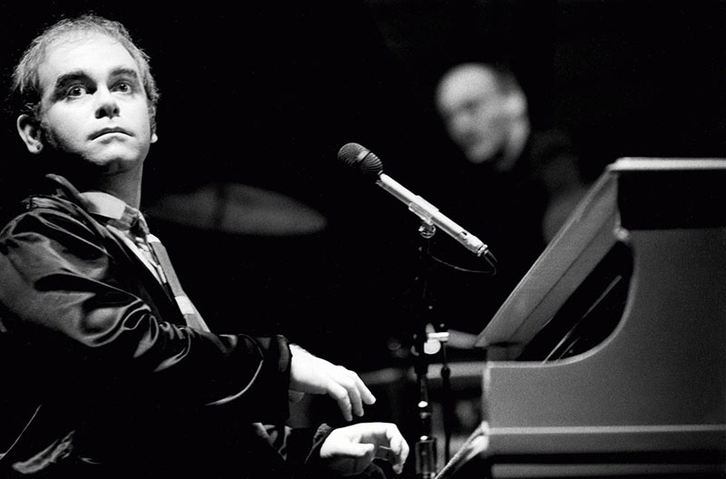 Elton John on Piano, Los Angeles, 1983