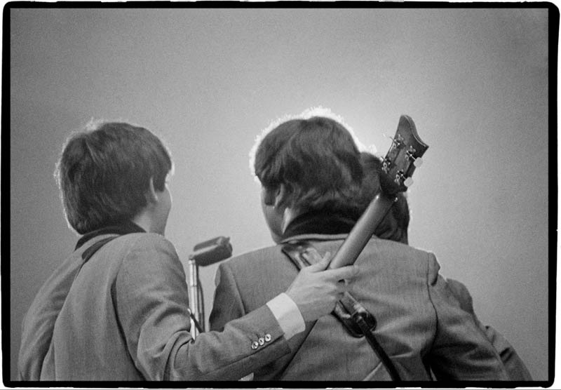 Paul, John & George at the Coliseum (From back), Washington DC, 1964