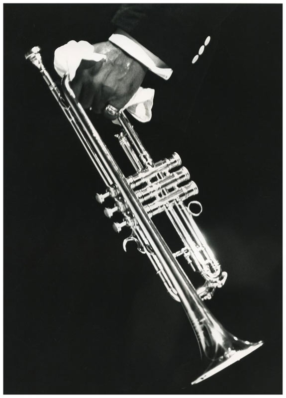 Louis Armstrong's Trumpet, NYC, 1960
