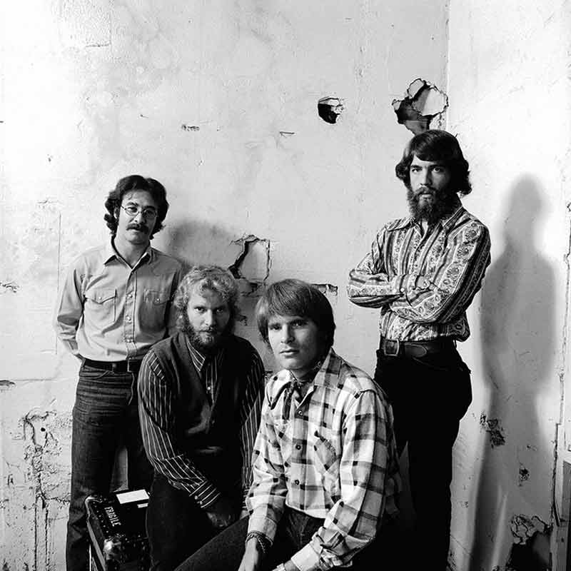 Creedence Clearwater Revival Band Portrait, Fantasy Records, Berkeley, CA, 1970