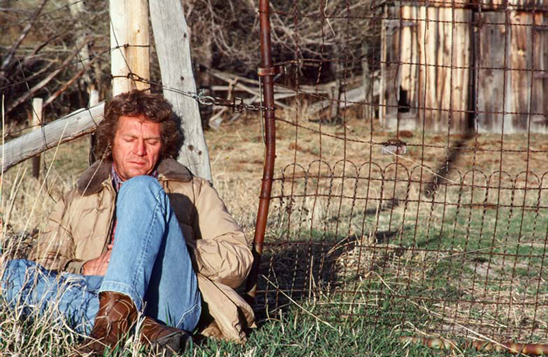 Steve McQueen, Born Again I, Montana, 1978 (Eyes Closed)