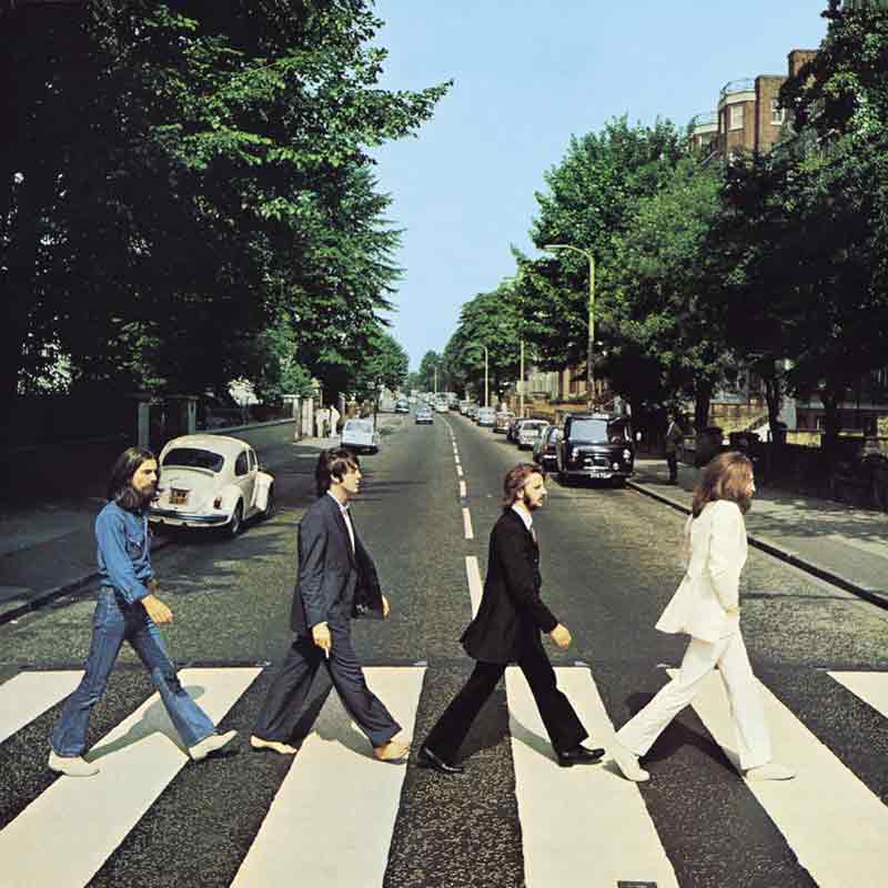 Abbey Road Album Front Cover, London, 1969
