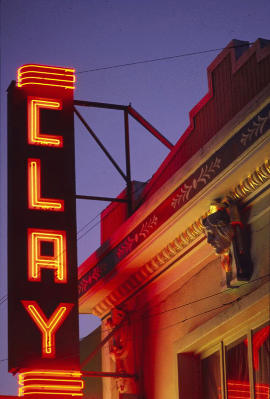 San Francisco Neon Series, Clay Theater, 1980