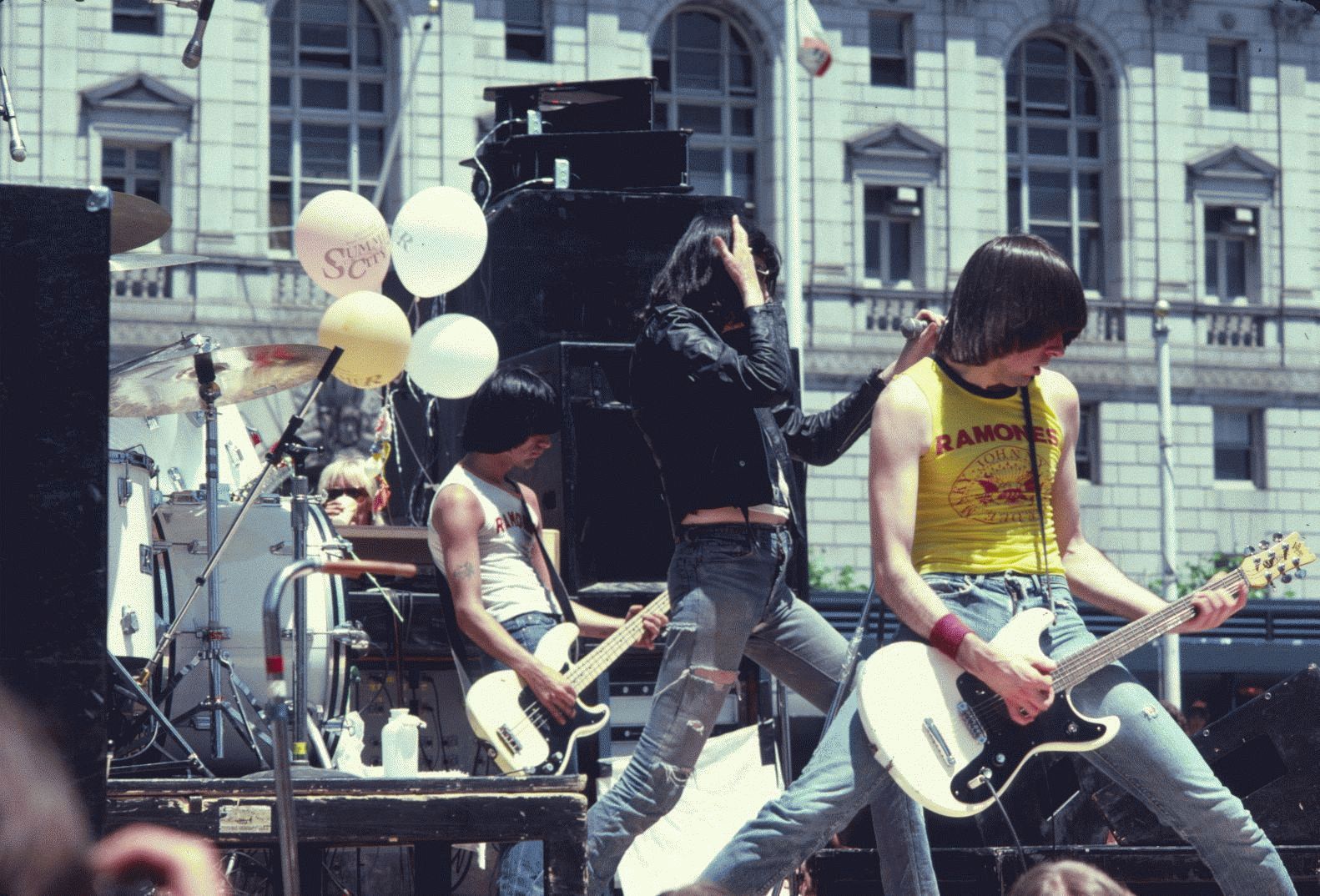 The Ramones, Civic Center, San Francisco, 1979 (Horizontal)