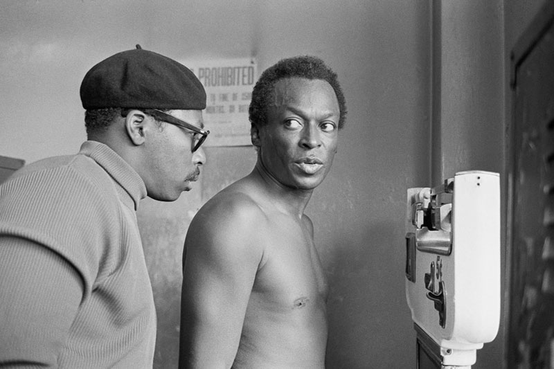 Miles Davis on Scale at Gleason’s Gym, New York, NY, October 1969