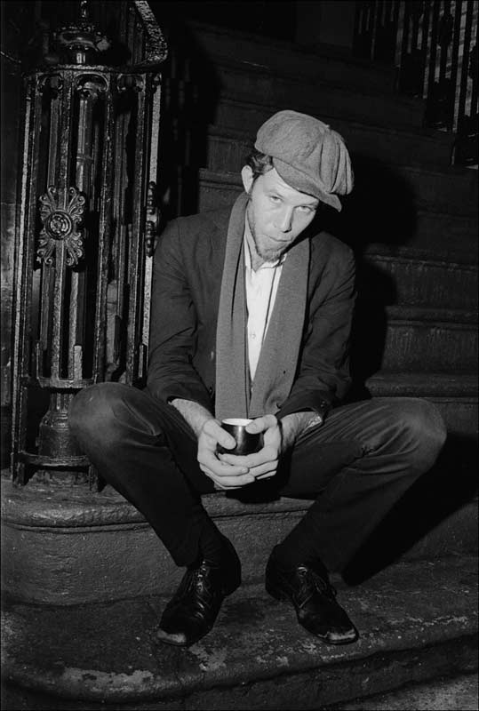 Tom Waits Outside of Reno Sweeney, Greenwich Village, NYC, 1975