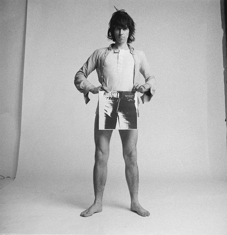 Keith Richards, Sticky Fingers Promo Shoot, London, 1971 (Front)