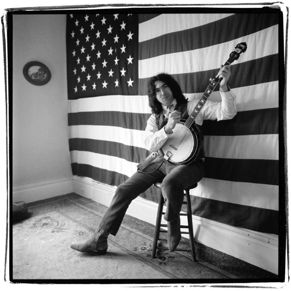 Jerry Garcia with Banjo, San Francisco, 1967