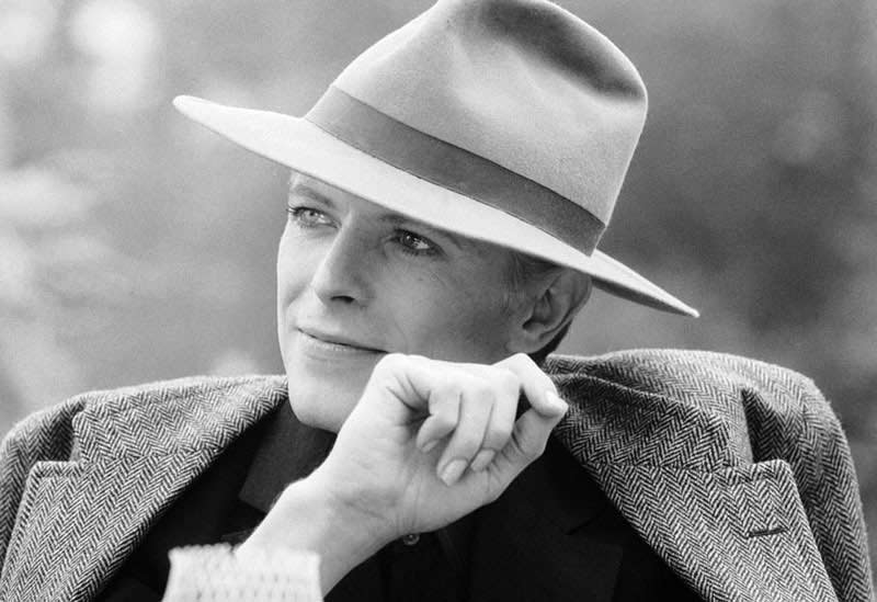 David Bowie in Hat, Los Angeles, c. 1976
