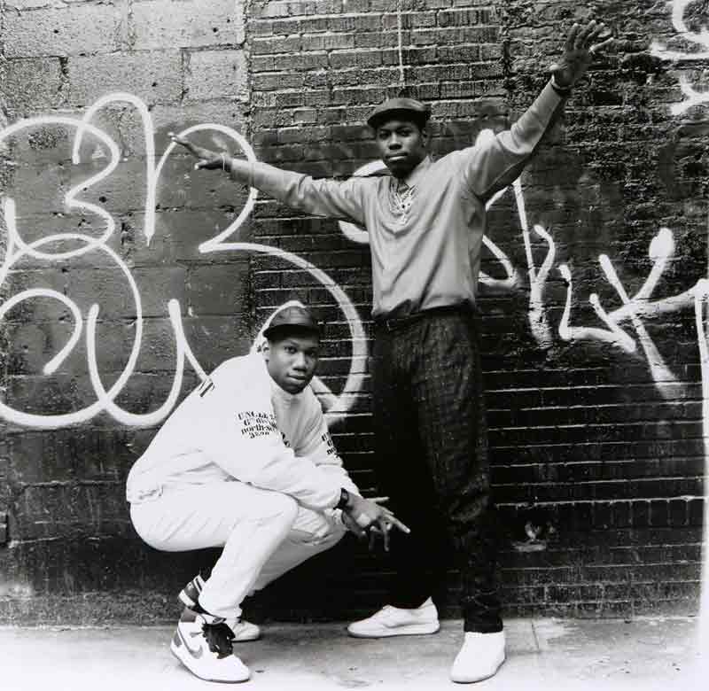 BDP aka KRS1 and Scott La Rock, NYC, 1987