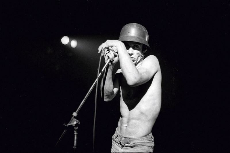Iggy Pop Onstage, Beacon Theater, NYC, 1977