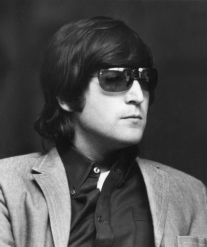 john lennon dark glasses