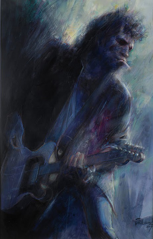 Keith Richards Performing, 1989