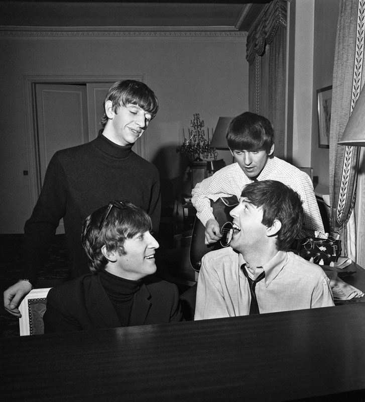 Beatles Composing III, George V Hotel, Paris, 1964