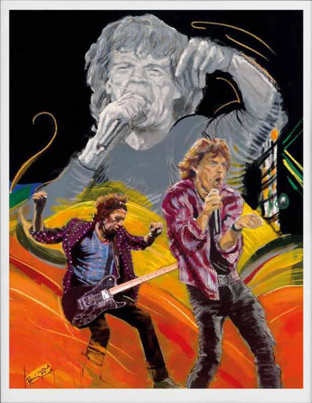 The Famous Flames - Rip This Joint - Paper, 2011 | San Francisco Art