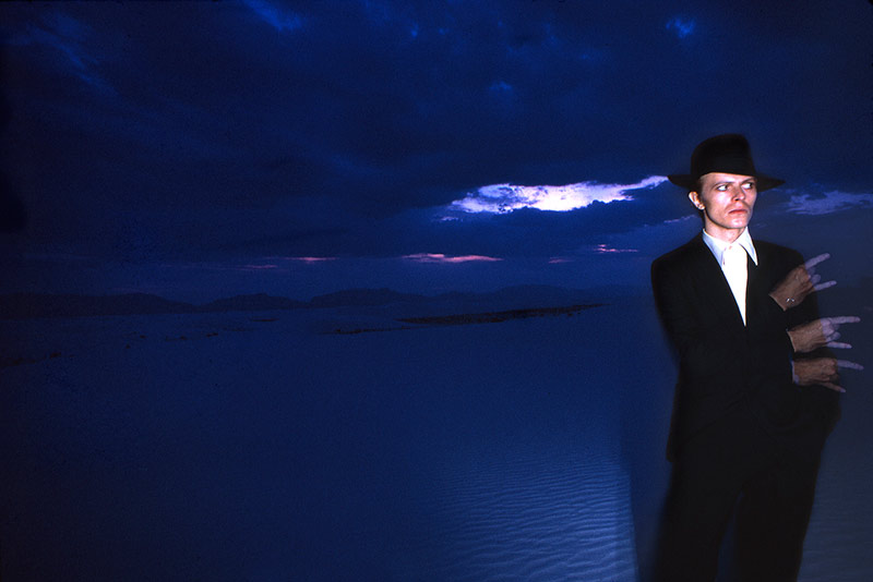 David Bowie, Thin White Duke 2, White Sands, NM, 1976