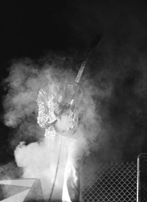 Pete Townshend Onstage in Smoke at the Cow Palace, San Francisco, CA, November 1967