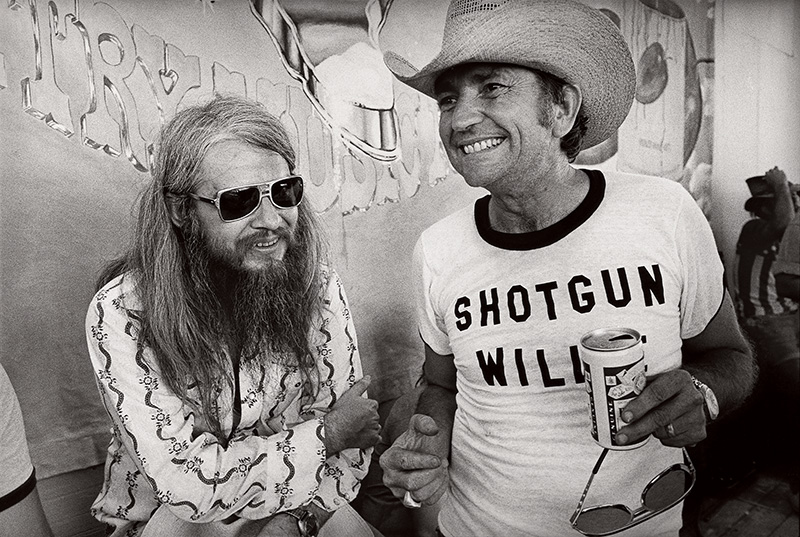 Leon Russell & Willie Nelson, Fourth of July Picnic, Dripping Springs, TX, 1973