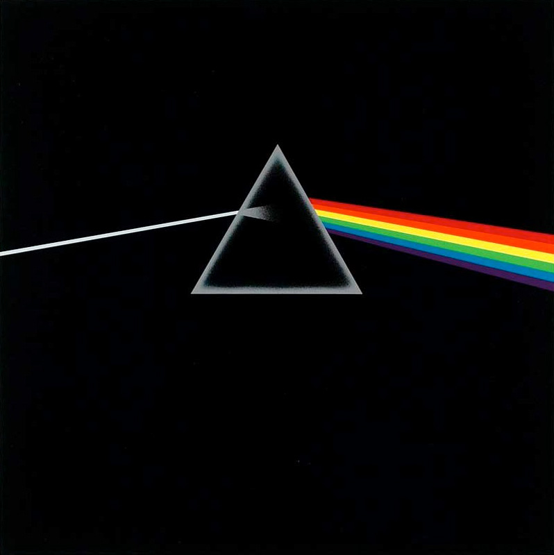 Pink Floyd, Dark Side of the Moon Album Cover, 1973 San Francisco Art