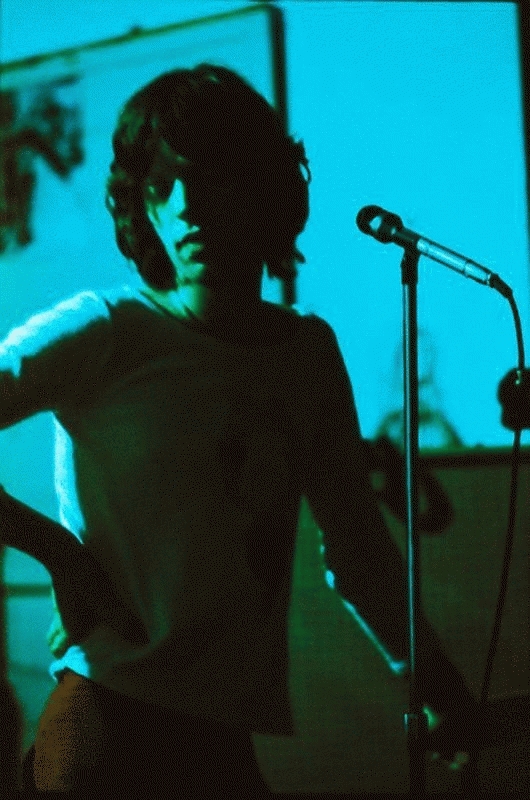 Mick Jagger in the Basement Studio, Electrique, Nellcôte, France, 1971