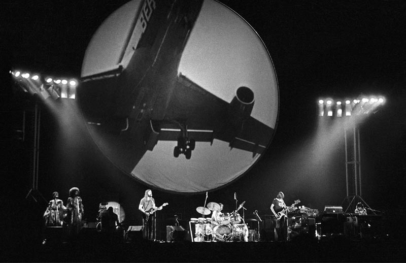 Pink Floyd Onstage (Airplane Graphic), Wembley Arena, North London, 1974