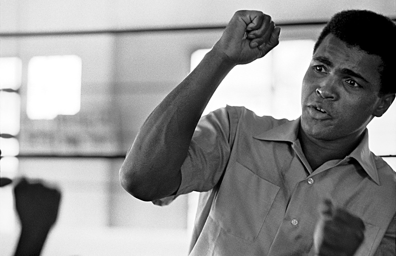 Muhammad Ali, Friendly Spar, Miami Beach, 1970