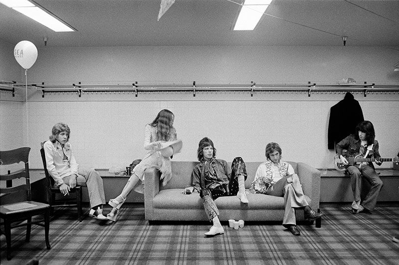 The Rolling Stones, Backstage, 1972