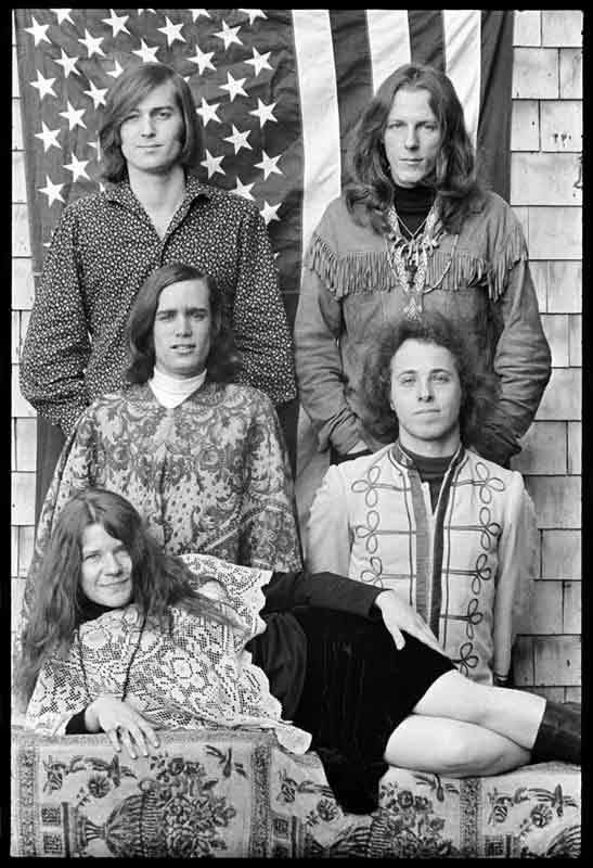 Janis Joplin and Big Brother & The Holding Company, Forest Knolls, CA 1967