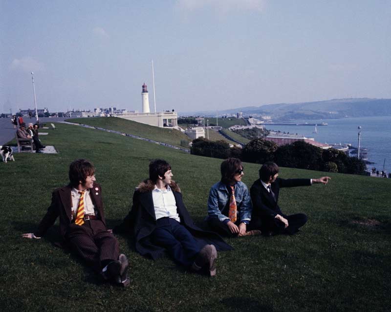 The Beatles Filming Magical Mystery Tour, Plymouth Hoe, 1967