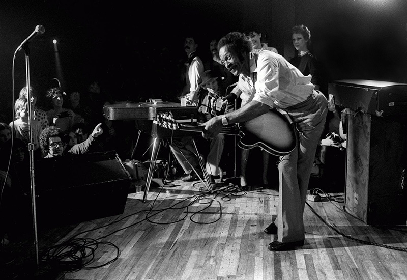 Chuck Berry Onstage, NYC, c. 1975