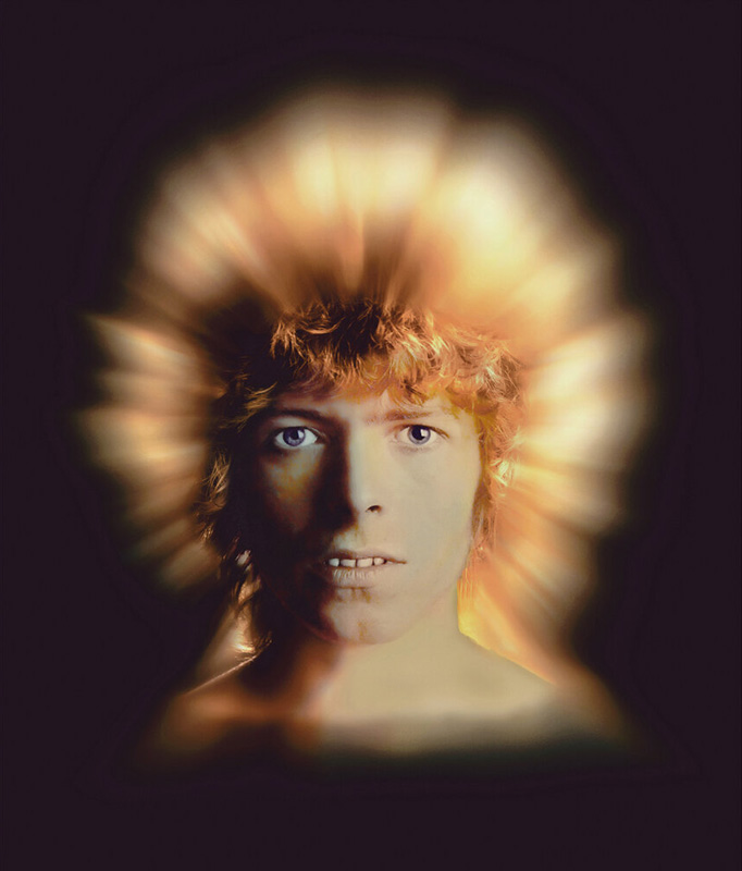 David Bowie Color Halo, London, 1969