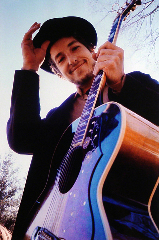 Bob Dylan, Nashville Skyline Album Cover, 1969