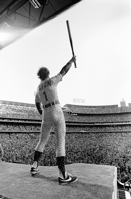 Elton John Baseball Salute, Dodger Stadium, 1975