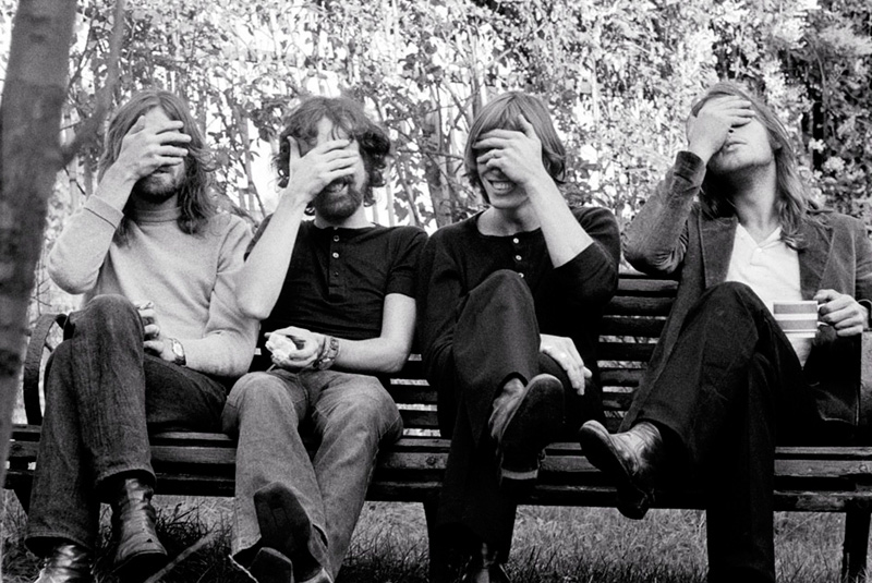 Pink Floyd, Belsize Park (Hands Over Eyes), c.1969