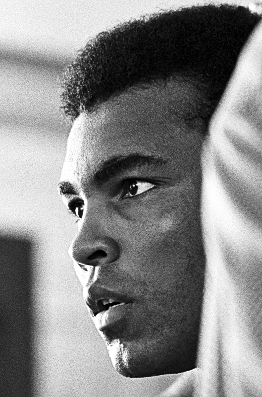Muhammad Ali, Focused, Miami Beach, 1970