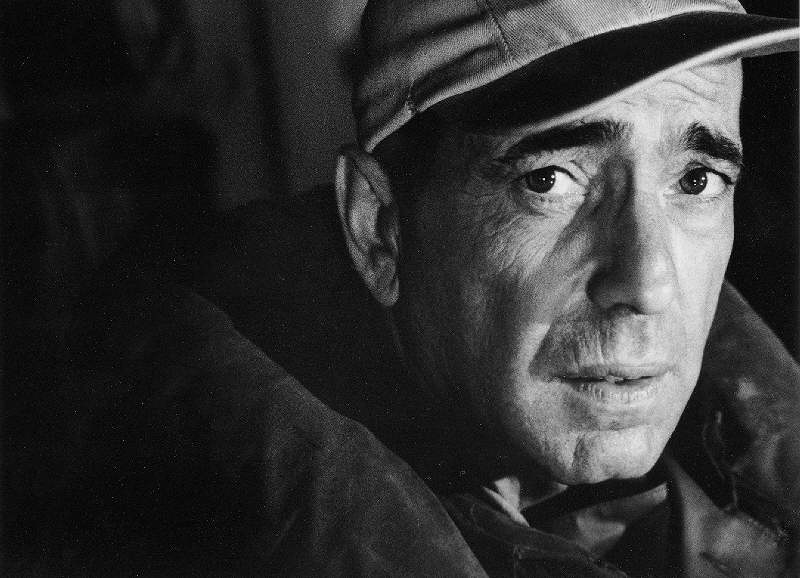 Humphrey Bogart Portrait on the Set of The Caine Mutiny, 1954