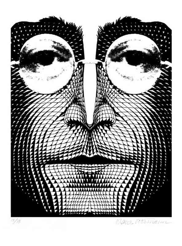 John Lennon, White Glasses, 2007