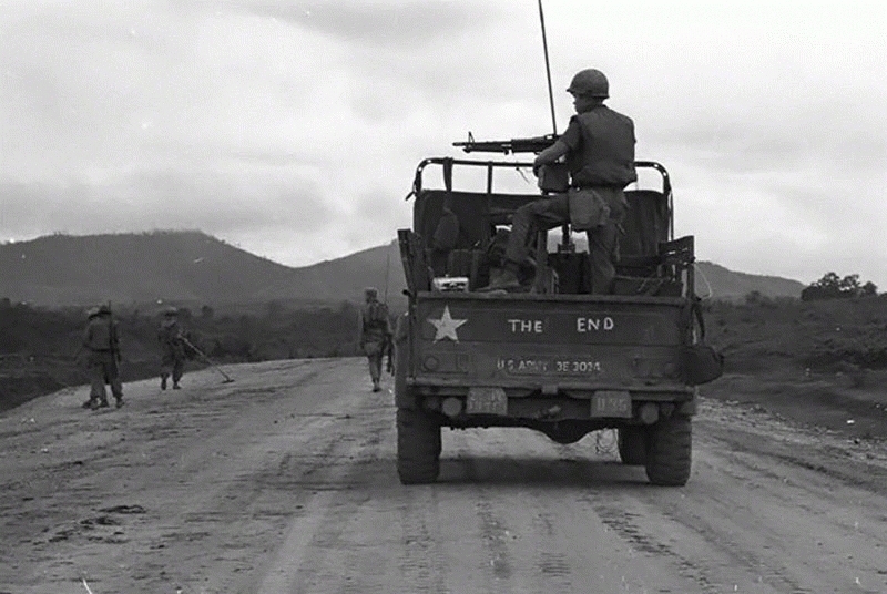 The End Jeep, Vietnam, c. 1968