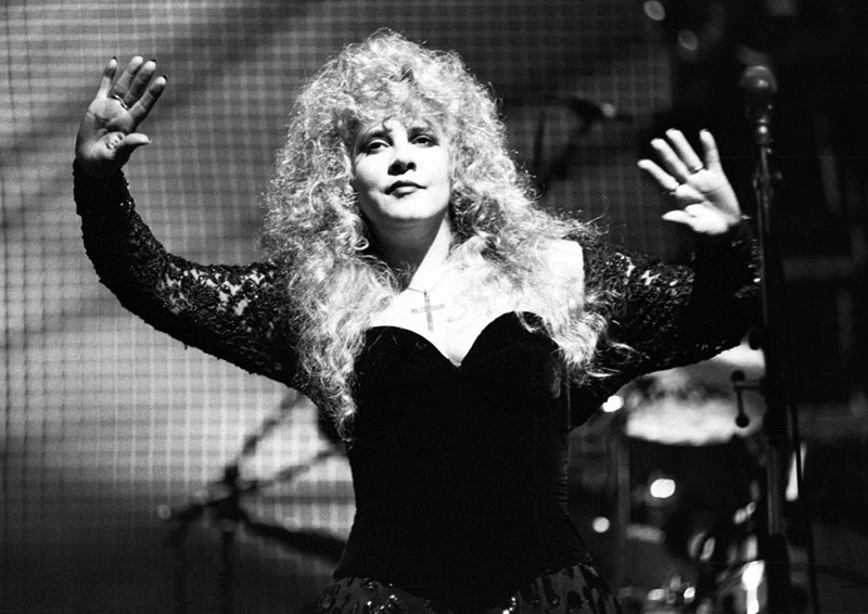 Stevie Nicks Onstage, Wembley Arena, London, 1991