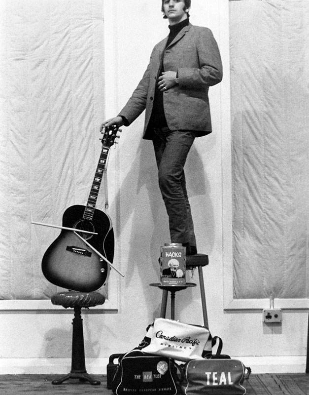 Ringo Starr, Abbey Road Studios, 1964