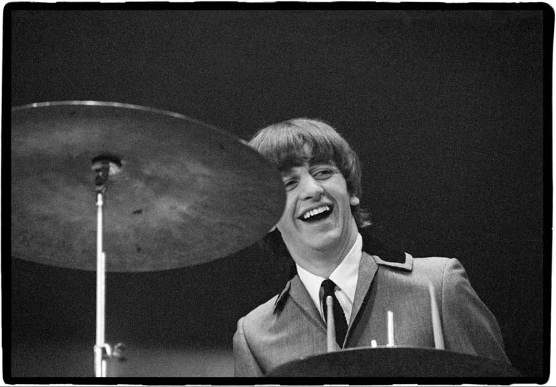 Ringo Starr Performing at the Coliseum, Washington DC, 1964