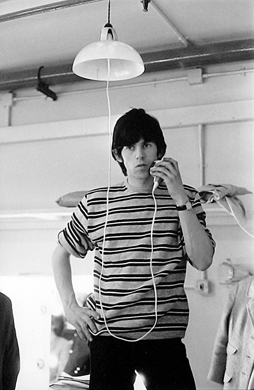Keith Richards Shaving Backstage, ABC TV Studios, 1964