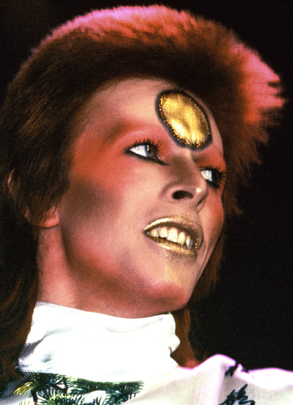 David Bowie Portrait as Ziggy Stardust, Earls Court, 1973