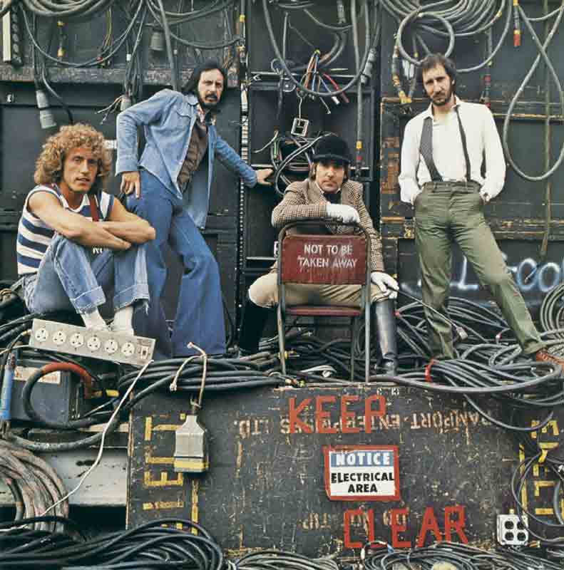 The Who, Who Are You Album Cover, Shepperton Studios, 1978