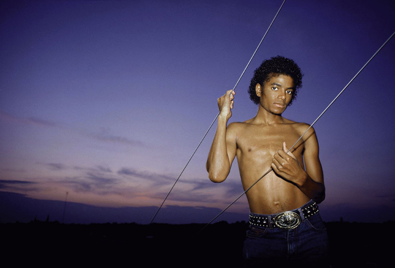 Michael Jackson, Rooftop Portrait, Boston, 1981