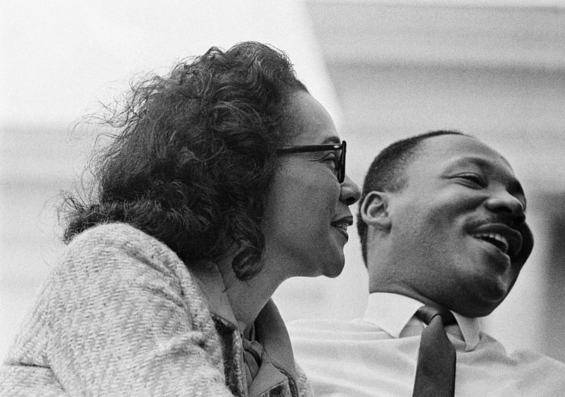 Coretta Scott & Rev. Dr. Martin Luther King Jr., Alabama Freedom March, 1965