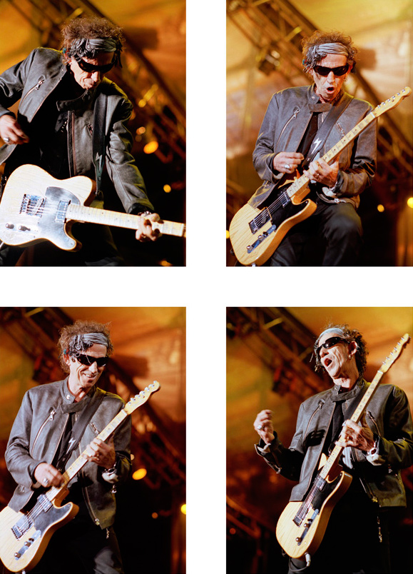 Keith Richards On Stage Quad, 1992